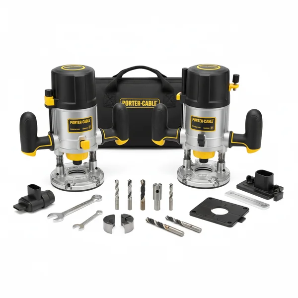 Porter-Cable Fixed/Plunge Router Combo Kit