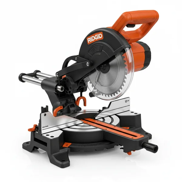 RIDGID 12" Dual Bevel Compound Miter Saw